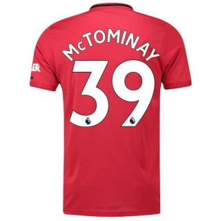 Maillot Manchester United NO.39 McTominay Domicile 2019 2020 Rouge Maillot Manchester United NO.39 McTominay Domicile 2019 2020 Rouge