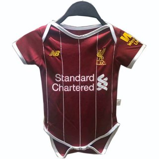 Maillot Liverpool Domicile Onesies Enfant 2019 2020 Rouge Pas Cher