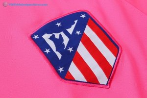 Maillot Entrainement Atletico Madrid Ensemble Complet 2017 2018 Rose Pas Cher