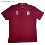 Polo Bayern Munich 2017 2018 Rouge Pas Cher