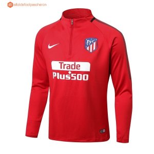 Survetement Atlético de Madrid 2017 2018 Rouge Pas Cher