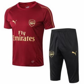 Entrainement Arsenal Ensemble Complet 2018 2019 Rouge Pas Cher