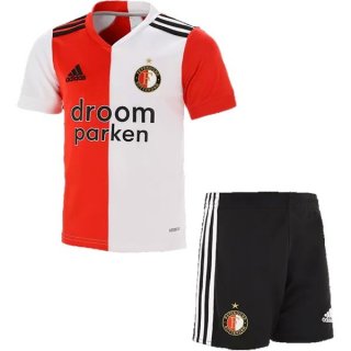 Maillot Feyenoord Rotterdam Domicile Enfant 2020 2021 Rouge Pas Cher