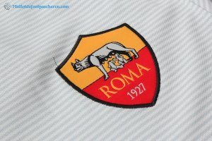 Polo As Roma Ensemble Complet 2017 2018 Blanc Pas Cher