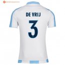 Maillot Lazio Exterieur DE Vrij 2017 2018 Pas Cher