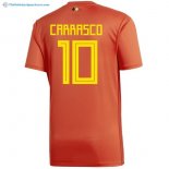 Maillot Belgica Domicile Carrasco 2018 Rouge Pas Cher