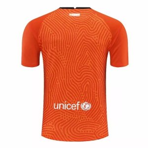 Maillot Barcelona Gardien 2020 2021 Orange Pas Cher