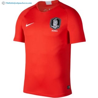 Maillot Corée Domicile 2018 Rouge Pas Cher Maillot Corée Domicile 2018 Rouge Pas Cher