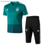 Maillot Entrainement Allemagne Ensemble Complet 2018 Vert Pas Cher