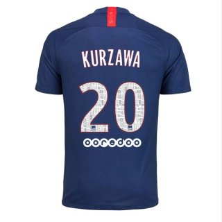 Maillot Paris Saint Germain NO.20 Kurzawa Domicile 2019 2020 Bleu Pas Cher Maillot Paris Saint Germain NO.20 Kurzawa Domicile 2019 2020 Bleu Pas Cher