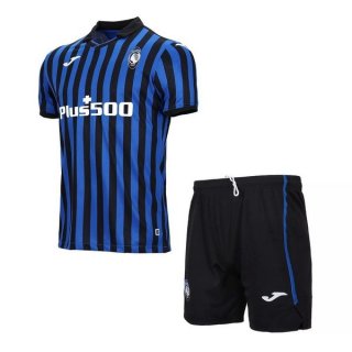 Maillot Atalanta BC Domicile Enfant 2020 2021 Bleu Pas Cher