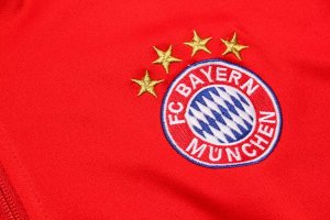 Survetement Bayern Munich 2018 2019 Noir Rouge Pas Cher