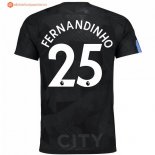 Maillot Manchester City Third Fernandinho 2017 2018 Pas Cher