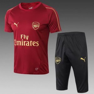 Entrainement Arsenal Ensemble Complet 2018 2019 Rouge Pas Cher