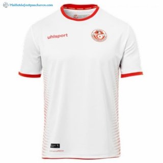 Maillot Tunisie Domicile 2018 Blanc Pas Cher