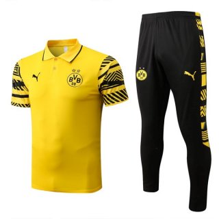 Polo Borussia Dortmund Ensemble Complet 2022 2023 Jaune