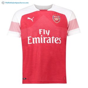 Maillot Arsenal Domicile 2018 2019 Rouge Pas Cher