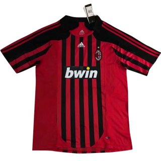 Maillot AC Milan Domicile Retro 2007/08 Rouge Pas Cher Maillot AC Milan Domicile Retro 2007/08 Rouge Pas Cher