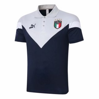 Polo Italie 2020 Gris Pas Cher