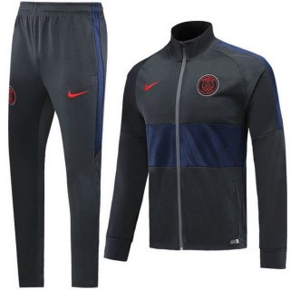 Survetement Paris Saint Germain 2019 2020 Gris Bleu Pas Cher Survetement Paris Saint Germain 2019 2020 Gris Bleu Pas Cher