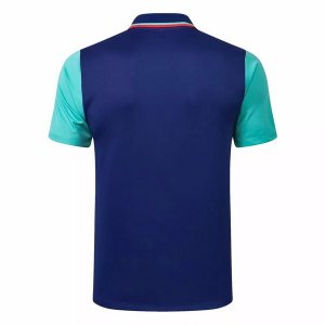 Polo Barcelona 2021 2022 Bleu Vert Pas Cher