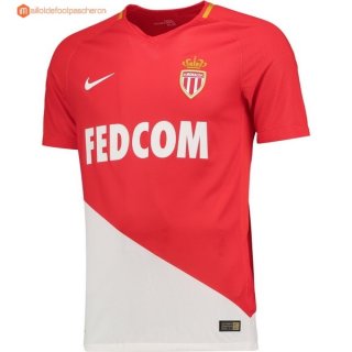 Maillot AS Monaco Domicile 2017 2018 Pas Cher