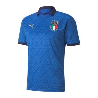 Thailande Maillot Italie Domicile 2020 Bleu Pas Cher