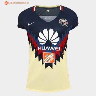 Maillot Club América Femme Domicile 2017 2018 Pas Cher