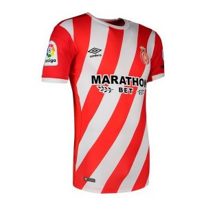 Maillot Girona Domicile 2018 2019 Rouge Pas Cher