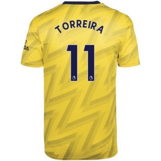 Maillot Arsenal NO.11 Torreira Exterieur 2019 2020 Jaune Pas Cher