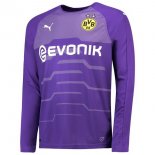 Maillot Borussia Dortmund Third ML Gardien 2018 2019 Purpura Pas Cher