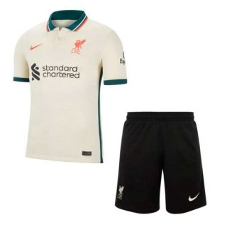 Maillot Liverpool Exterieur Enfant 2021 2022 Pas Cher