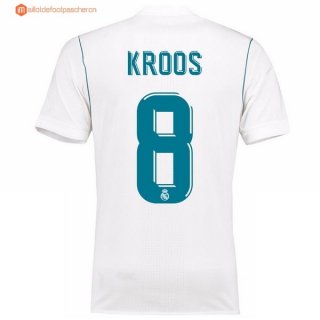 Maillot Real Madrid Domicile Kroos 2017 2018 Pas Cher Maillot Real Madrid Domicile Kroos 2017 2018 Pas Cher