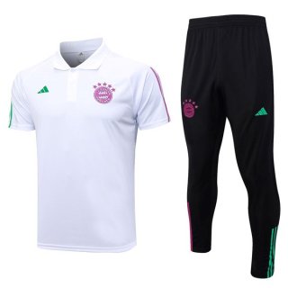 Polo Bayern Munich Ensemble Complet 2024 Blanc Polo Bayern Munich Ensemble Complet 2024 Blanc