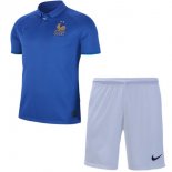 Maillot France Enfant 100th Bleu Pas Cher