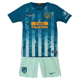 Maillot Atlético de Madrid Third Enfant 2018 2019 Bleu Pas Cher Maillot Atlético de Madrid Third Enfant 2018 2019 Bleu Pas Cher