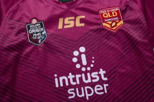 Maillot QLD Maroons 2018 Rouge Pas Cher