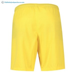 Pantalon Angleterre Domicile Gardien 2018 Jaune Pas Cher