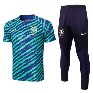 Entrainement Brésil Ensemble Complet 2022 2023 Vert Bleu Entrainement Brésil Ensemble Complet 2022 2023 Vert Bleu