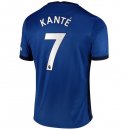 Maillot Chelsea NO.7 Kante Domicile 2020 2021 Bleu Pas Cher