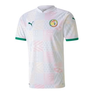 Thailande Maillot Sénégal Exterieur 2020 Blanc Pas Cher Thailande Maillot Sénégal Exterieur 2020 Blanc Pas Cher