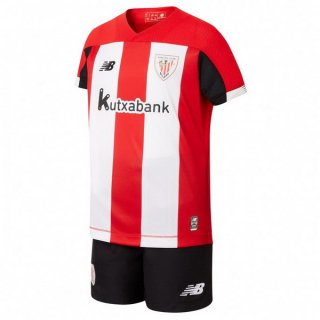 Maillot Athletic Bilbao Domicile Enfant 2019 2020 Rouge Pas Cher