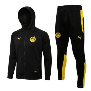 Sweat Shirt Capuche Ensemble Complet Borussia Dortmund 2022 2023 Noir Jaune Sweat Shirt Capuche Ensemble Complet Borussia Dortmund 2022 2023 Noir Jaune