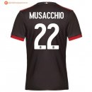 Maillot Milan Third Musacchio 2017 2018 Pas Cher