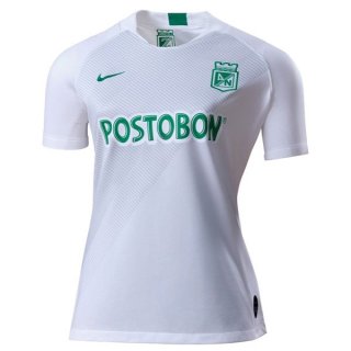 Maillot Atlético Nacional Exterieur Femme 2019 2020 Blanc Pas Cher