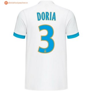 Maillot Marseille Domicile Doria 2017 2018 Pas Cher