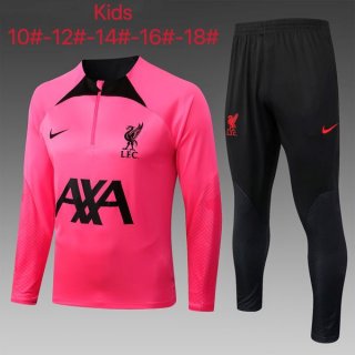 Enfant Survetement Training Liverpool 2023 Rose Enfant Survetement Training Liverpool 2023 Rose