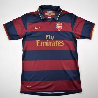 Maillot Arsenal Domicile Retro 2007 2008 Rouge Pas Cher