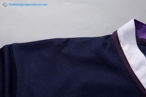 Maillot Rugby Écosse Domicile 2017 2018 Bleu Pas Cher