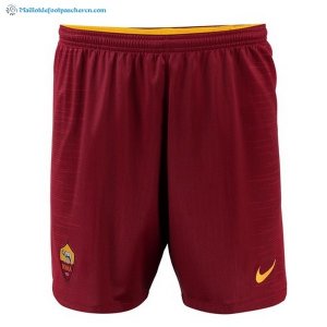 Pantalon As Roma Domicile 2018 2019 Rouge Pas Cher